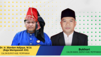 Pasangan MABRUR Daftar ke KPU, Pilkada Mempawah 2024 Diyakini Dua Paslon