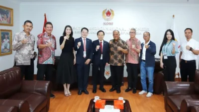 Tingkatkan Prestasi Atlet, KONI Perkuat Kerjasama dengan Organisasi Taekwondo Korea