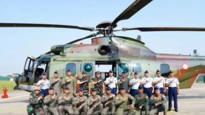Evakuasi Korban Bencana Alam di Filipina, TNI AL Kirimkan Helikopter Caracal