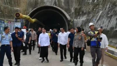 Memperlancar Mobilitas Masyarakat Samarinda, Wapres Harap Penyelesaian Proyek Terowongan Selili Tepat Waktu