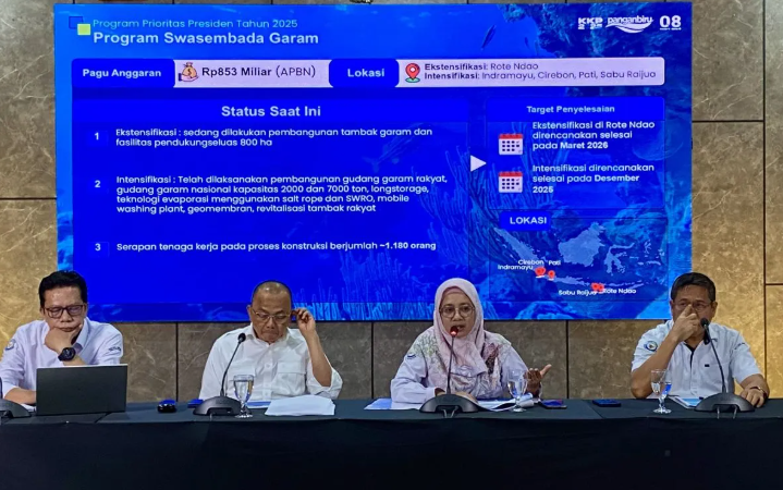 KKP Susun SNI Garam Rakyat untuk Swasembada 2027