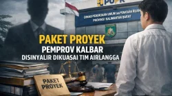 Dugaan Monopoli Proyek: Tim Airlangga Disebut Kantongi 800 Paket di Pemprov Kalbar, Seret Nama Anak Gubernur