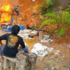 Tindak Tegas Illegal Mining, Polres Solok Selatan Bakar Pondok Tambang Emas Ilegal di KPGD