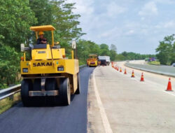 Antisipisasi Kecelakaan dan Tingkatkan Kenyamanan Mudik Lebaran, Beberapa Titik Ruas Tol Bakter Diperbaiki
