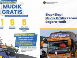 GAAAS! Mudik Gratis Kemenhub Dibuka Hari Ini, Ini Link Pendaftaran dan Kota Tujuannya