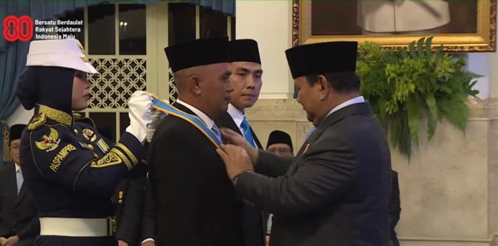 Aipda Irvan Raih Bintang Kemanusiaan